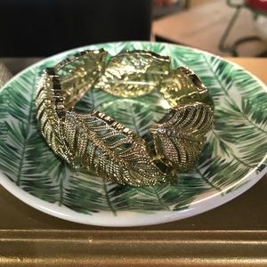 Gold Leaf Bracelet
